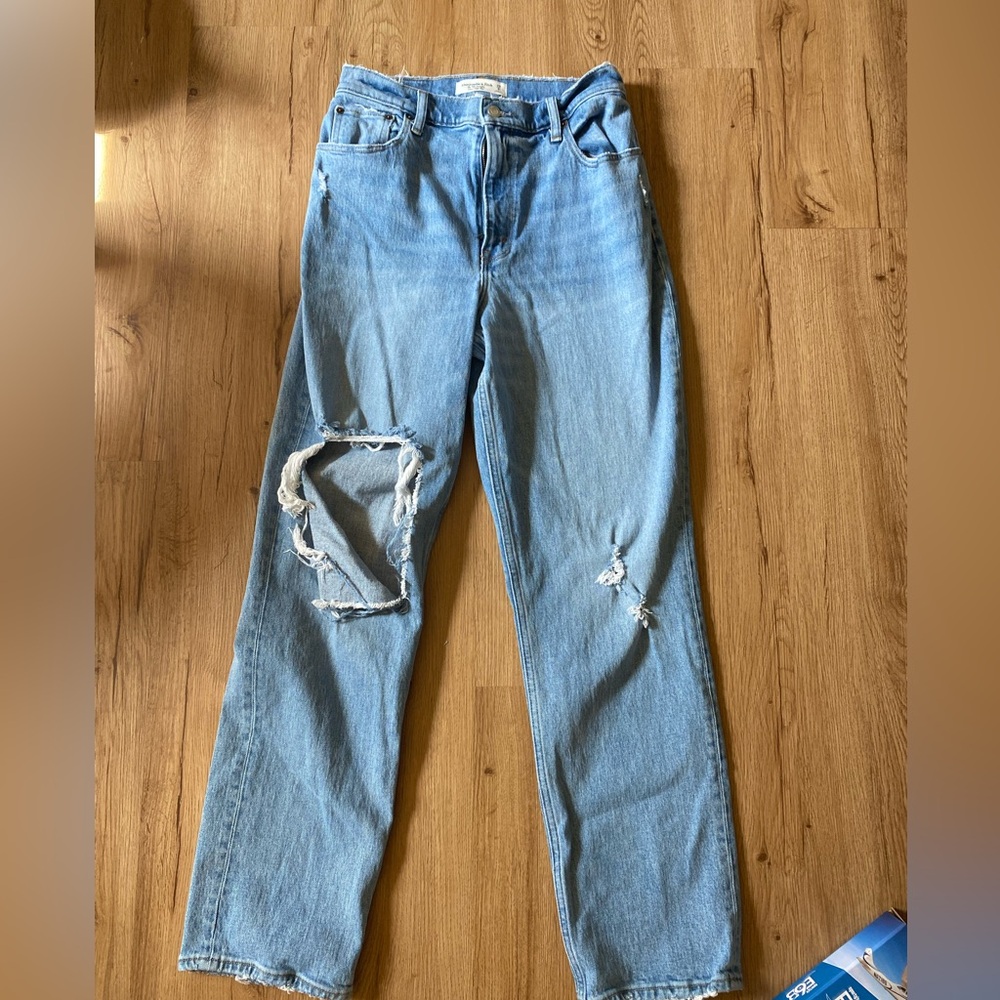 Abercrombie & Fitch 90s Straight Ultra High Rise Jeans